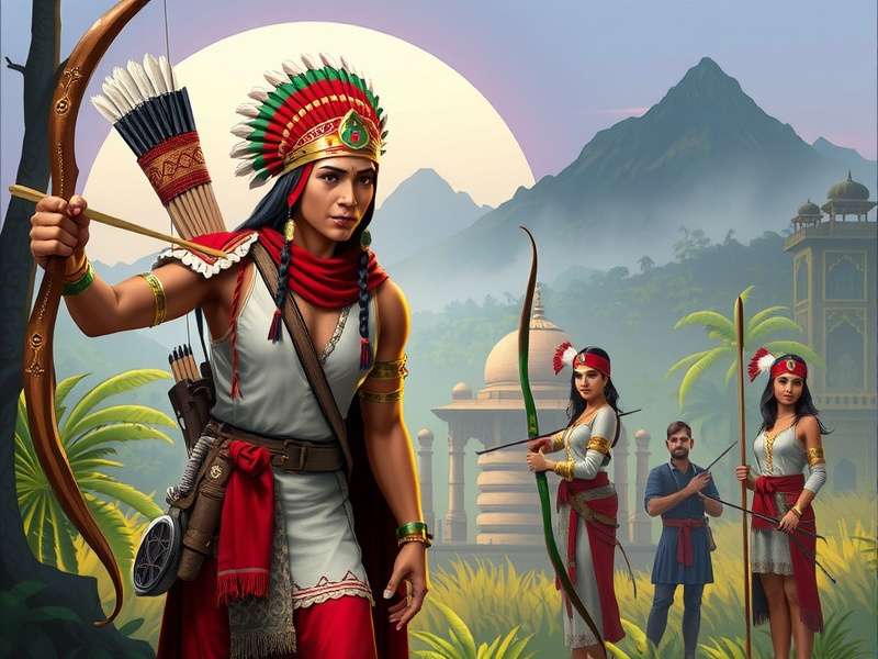 Indian Bowman Champion In-Game Indian Landscapes